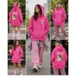  Heavyweight Hoodie | 100% Cotton | 340 GSM | Washed Vintage Pink - SHINE LIKE A UNICAT by Miroslava 