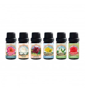 Rose, Jasmin, Mimosa Essential Oils (Set of 6)