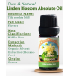 Linden Blossom Absolute Oil (Tilia Cordata Mill) | 100% Pure Therapeutic Grade (Undiluted Natural) | 10ml / 0.33 FL OZ