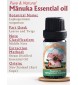 Pure Mānuka Essential Oil (Leptospermum scoparium) |100% Pure Therapeutic Grade (Undiluted Natural) | 10ml / 0.33 FL OZ