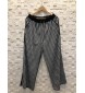 Miroslava Women's Sweatsuit Set Ornament Black Long Sleeve Pullover and Pants Tracksuits size (12, XL,50)