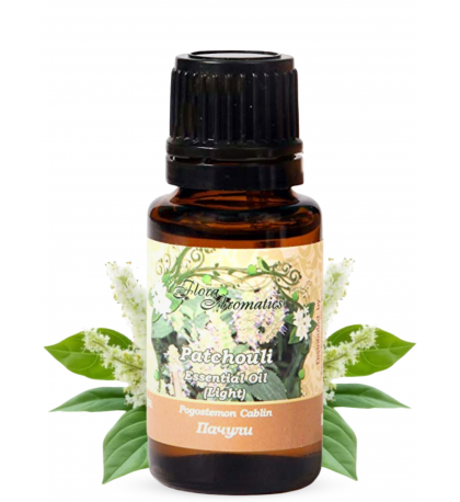 Patchouli (Light) Essential Oil (Pogostemon Cablin) | 100% Pure Therapeutic Grade (Undiluted Natural) | 0.5 Fl Oz/15 Ml