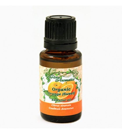 Organic Orange (Sweet) 100% Pure Essential Oil 0.5 fl oz/15 ml