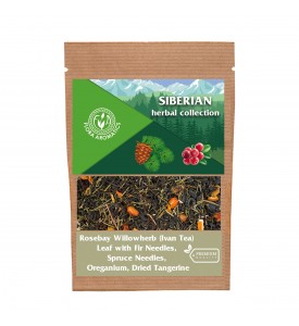 Rosebay Willowherb (Ivan Tea) Leaf with Fir Needles, Spruce Needles, Oreganium, Dried Tangerine